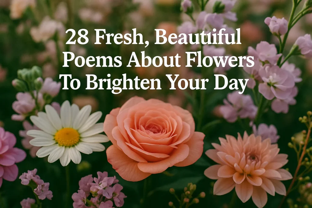 Fresh Beautiful Poems About Flowers To Brighten My Day - Poem Havens | Touching Poems for Your Loved Ones Fresh Beautiful Poems About Flowers To Brighten My Day