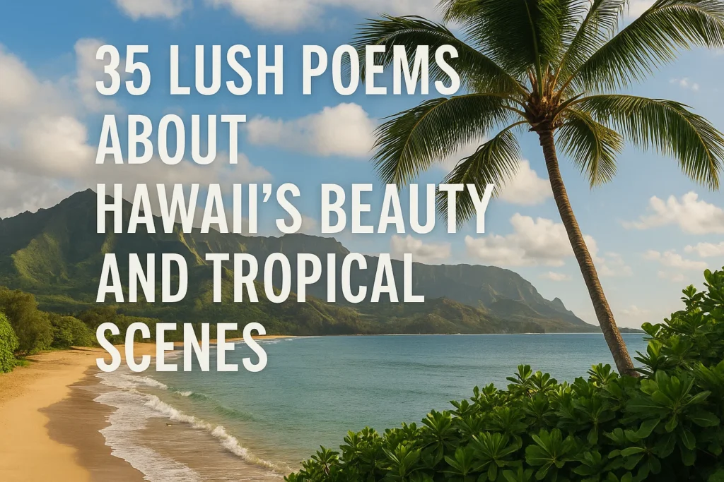 Lush Poems About Hawaiis Beauty And Tropical Scenes - Poem Havens | Touching Poems for Your Loved Ones Lush Poems About Hawaiis Beauty And Tropical Scenes