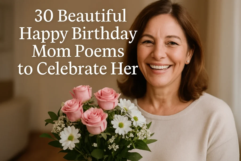 Beautiful Happy Birthday Mom Poems to Celebrate Her - Poem Havens | Touching Poems for Your Loved Ones Beautiful Happy Birthday Mom Poems to Celebrate Her