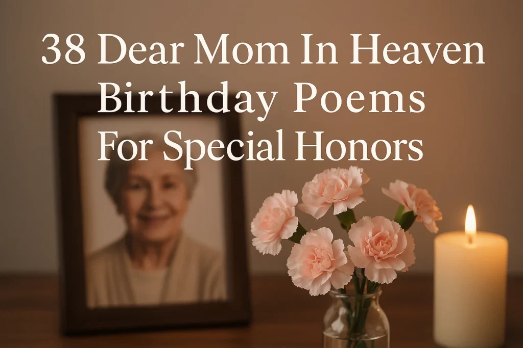 Dear Mom In Heaven Birthday Poems For Special Honors - Poem Havens | Touching Poems for Your Loved Ones Dear Mom In Heaven Birthday Poems For Special Honors