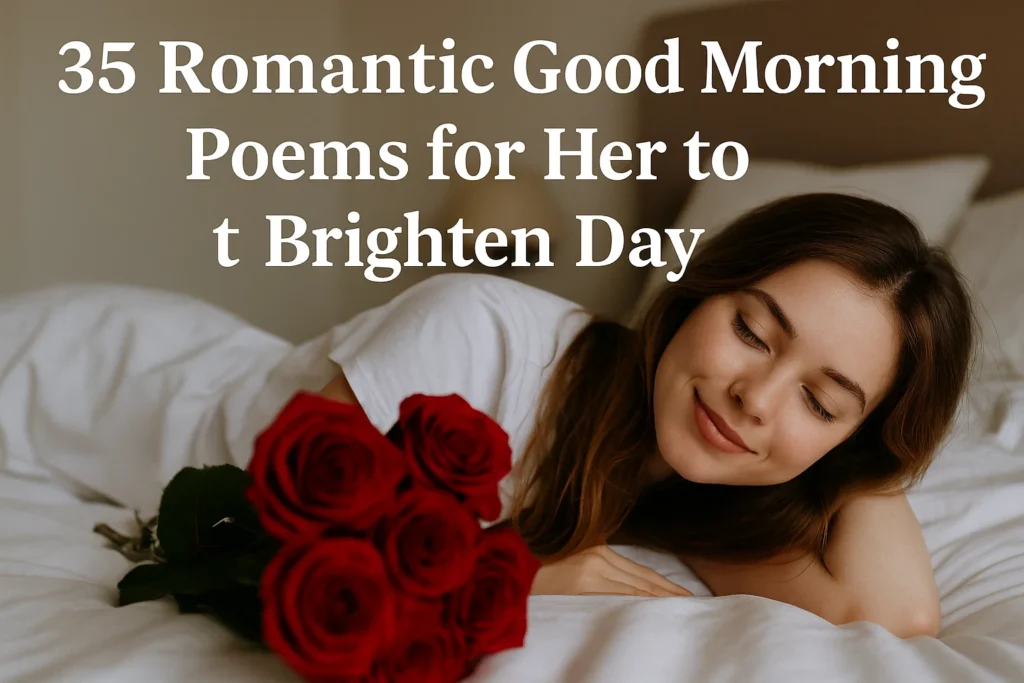 Romantic Good Morning Poems for Her to Brighten Day