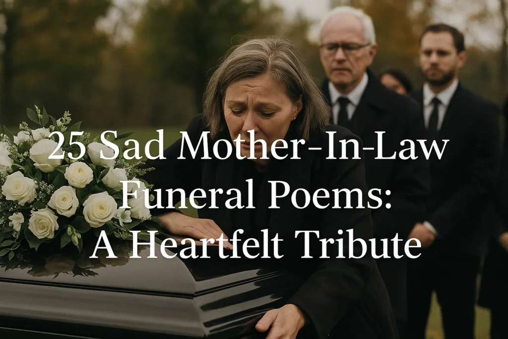 Sad Mother-In-Law Funeral Poems - Poem Havens | Touching Poems for Your Loved Ones Sad Mother-In-Law Funeral Poems
