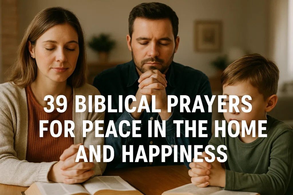 39 Biblical Prayers For Peace In The Home And Happiness - Poem Havens | Touching Poems for Your Loved Ones 39 Biblical Prayers For Peace In The Home And Happiness