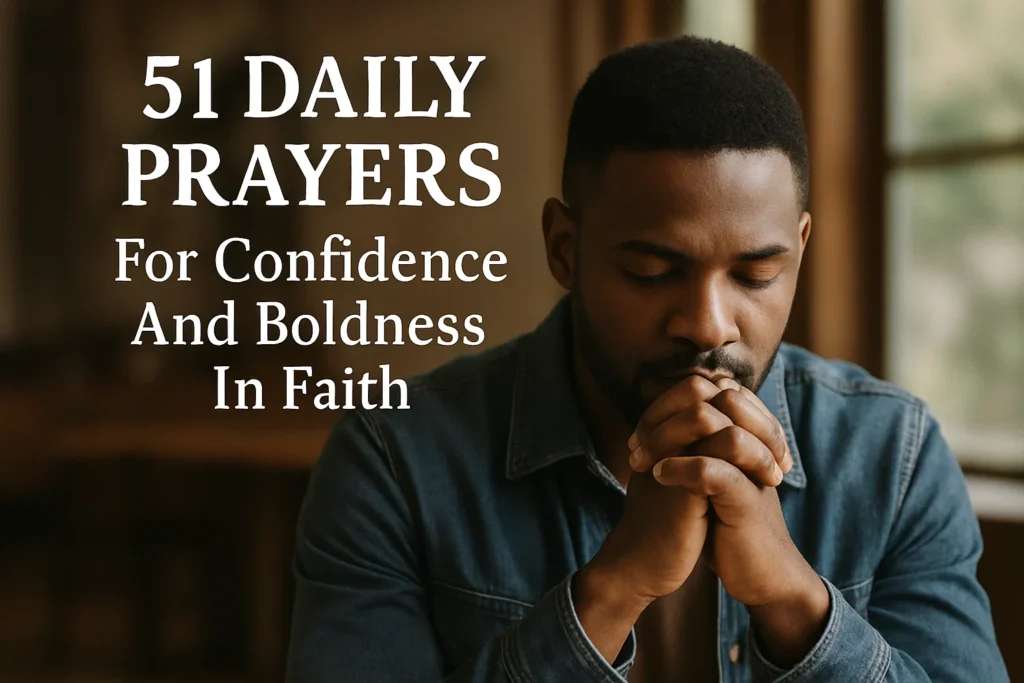 51 Daily Prayers For Confidence And Boldness In Faith - Poem Havens | Touching Poems for Your Loved Ones 51 Daily Prayers For Confidence And Boldness In Faith